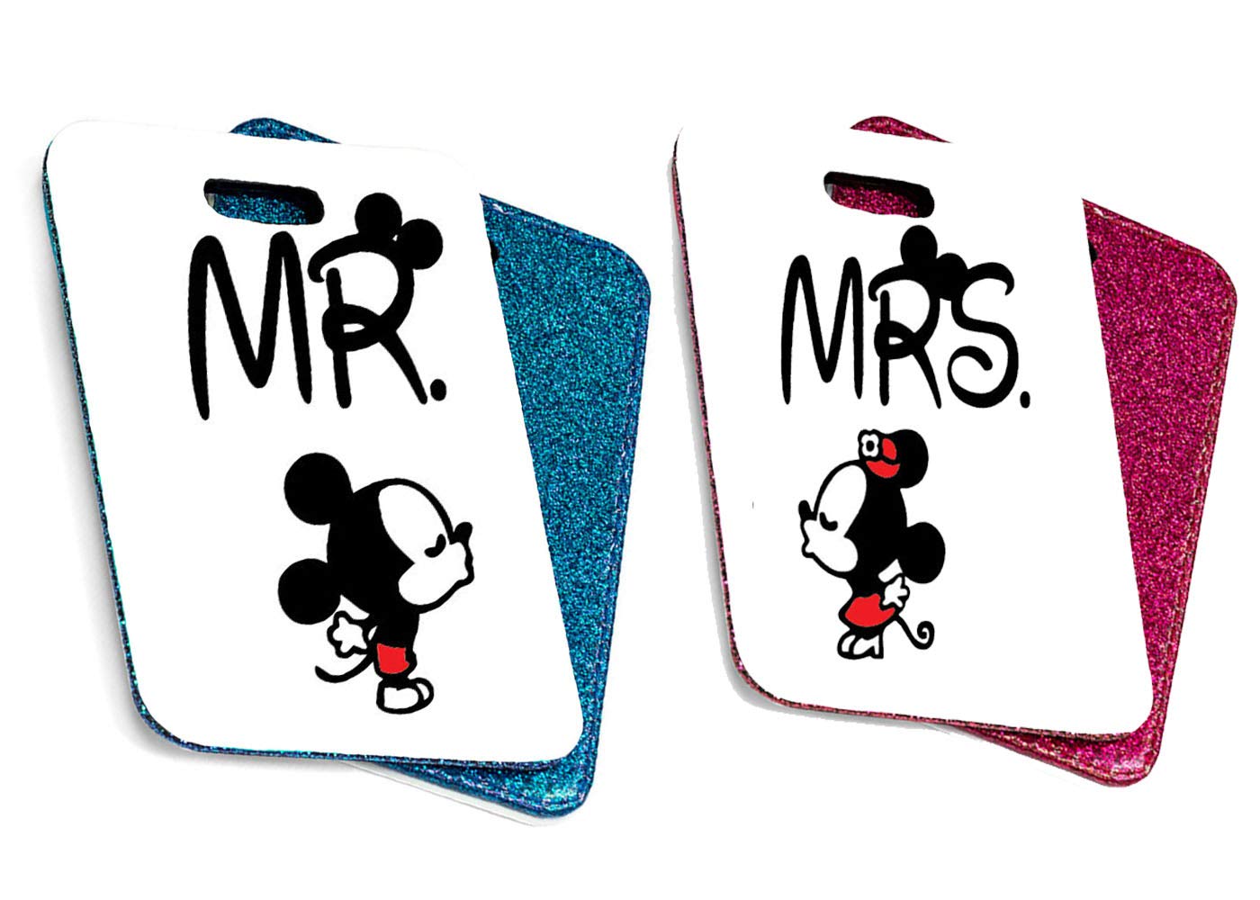 minnie mouse luggage tag