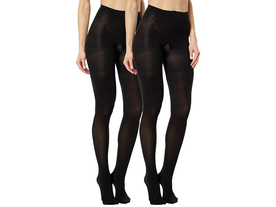 Red Hot by Spanx Shaping Tights Two Pack (Very Black (2 Pack)) Hose INTERNATIONAL SHIPPING