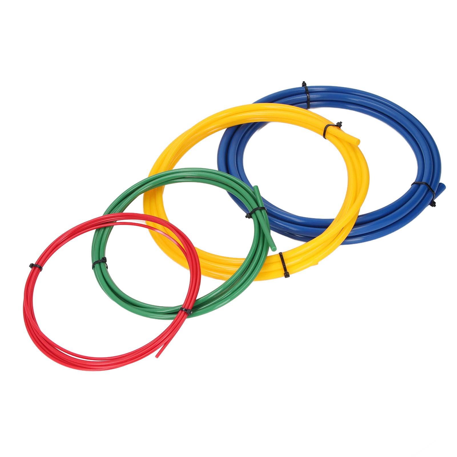 Juego de 4 Dobladoras de Tubos de Cobre AC de 1/4 Pulgadas, 3/8 Pulgadas, 1/2 Pulgadas, 5/8 Pulgadas, Plástico PE de 13 Pies, Reutilizable y Duradero, Rendimiento Confiable,