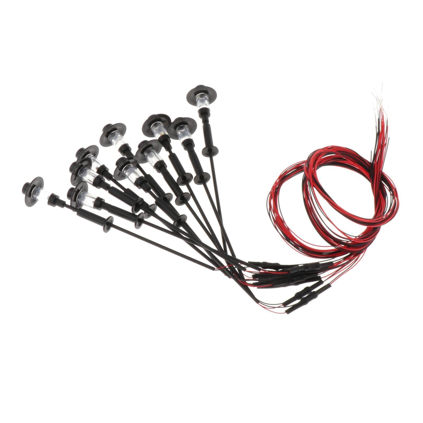 Fashion My Day® Set of 10 12V Mini Street Lights Railway Train Lamp Post HO TT N 1:100-1:150 | Toys & Hobbies | Model Railroads & Trains | HO Scale | Parts & Accessories | Lamps & Lights-image-12