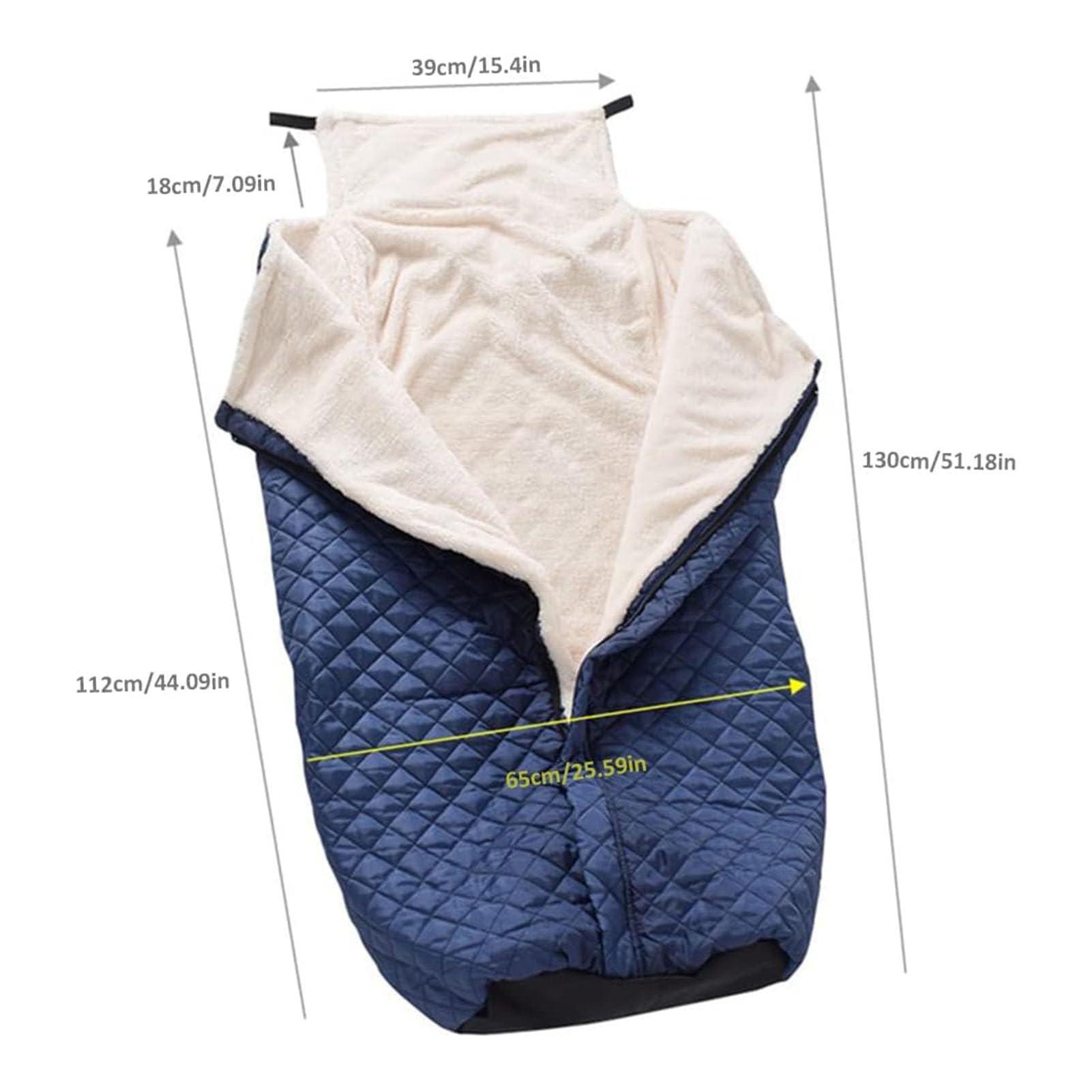 Manta para silla de ruedas para ancianos, funda cálida con forro polar para silla de ruedas, mantiene el calor para piernas y pies, funda para silla de ruedas para adultos
