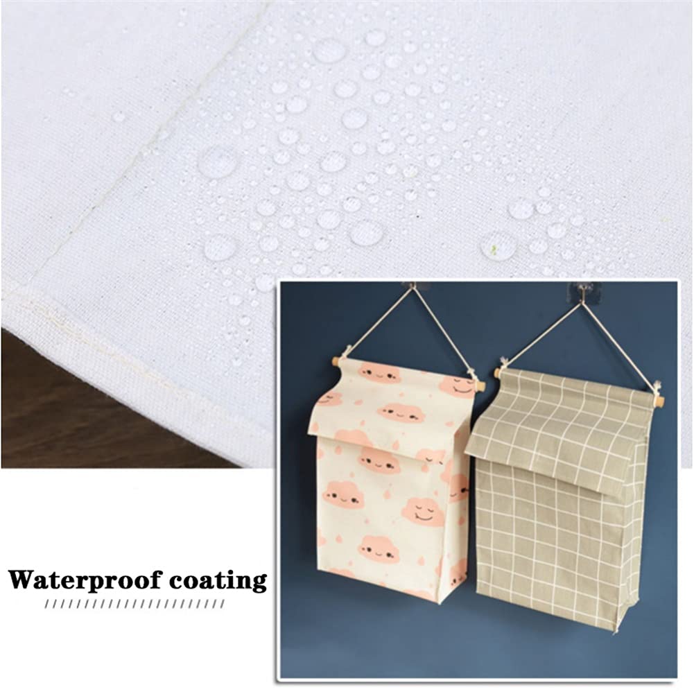 Sacchetto di stoccaggio montato a parete grande capacità sopra la porta Bagno da parete Appeso sacchetto di immagazzinaggio con coperchio in cotone Blocking sacchetto di stoccaggio sacchetto di blocco