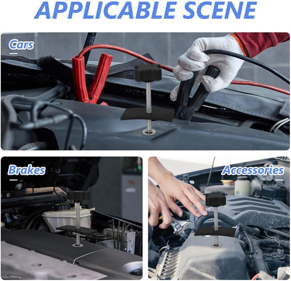 SOLUSTRE 2pcs Brake Pad Spreader Tool for Disc Brake Caliper Piston for Easy Installation and Replacement