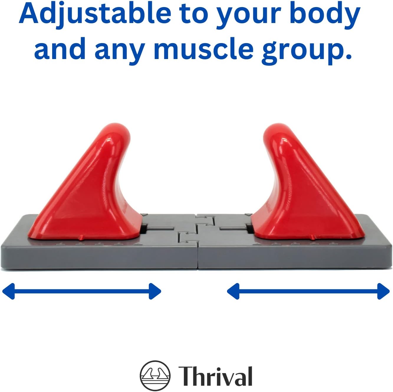 Thrival Meat Grinder - Fully Adjustable Psoas, Glute, Back and Neck Deep Tissue Muscle Massage Release Tool - Made in USA