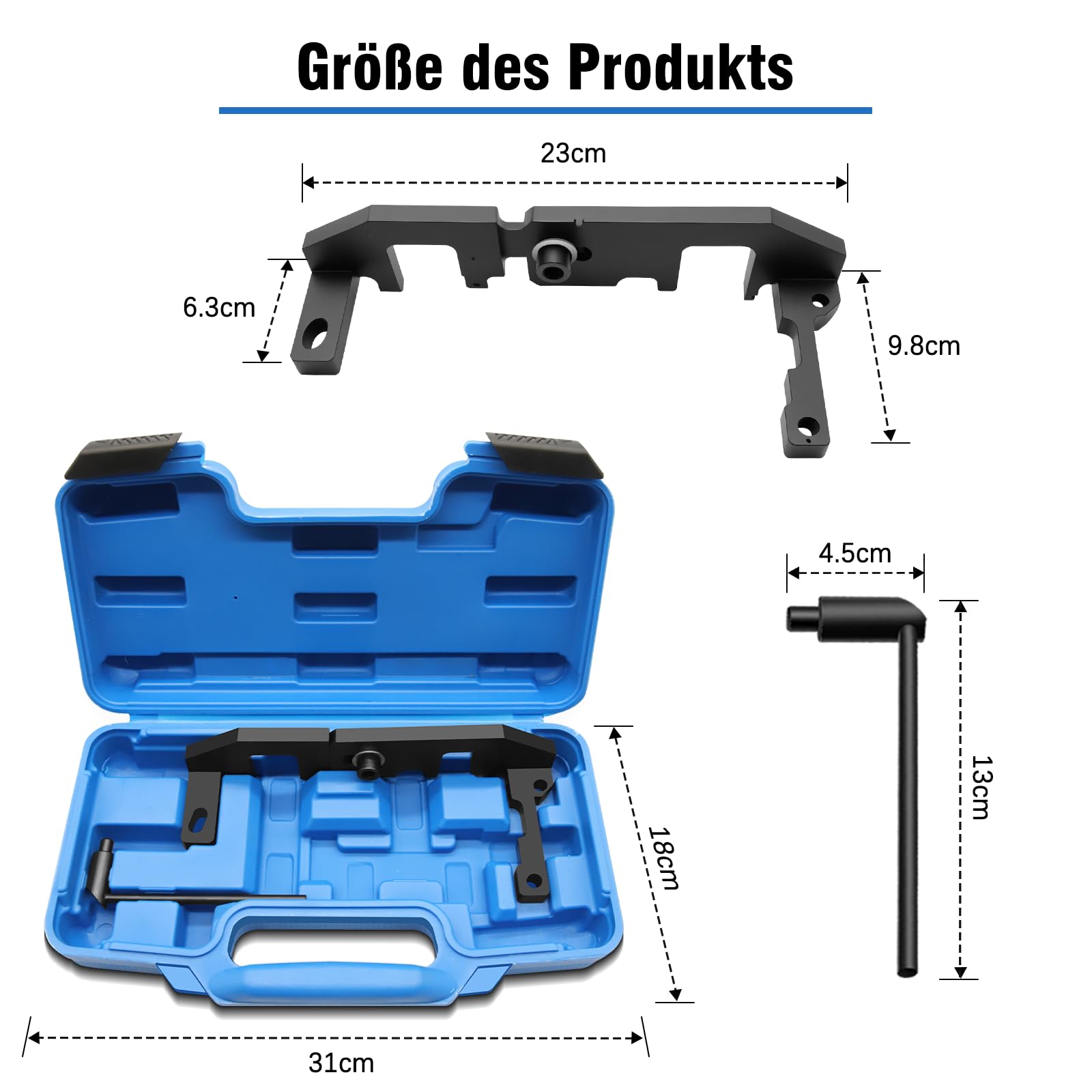 RUIZHI Strumento per Cinghia dentata per PSA 1.0T 1.2T Puretech, Strumento per Cinghia dentata per Peugeot 208, 2008, 3008, 408, 308S Citroën C3, C4