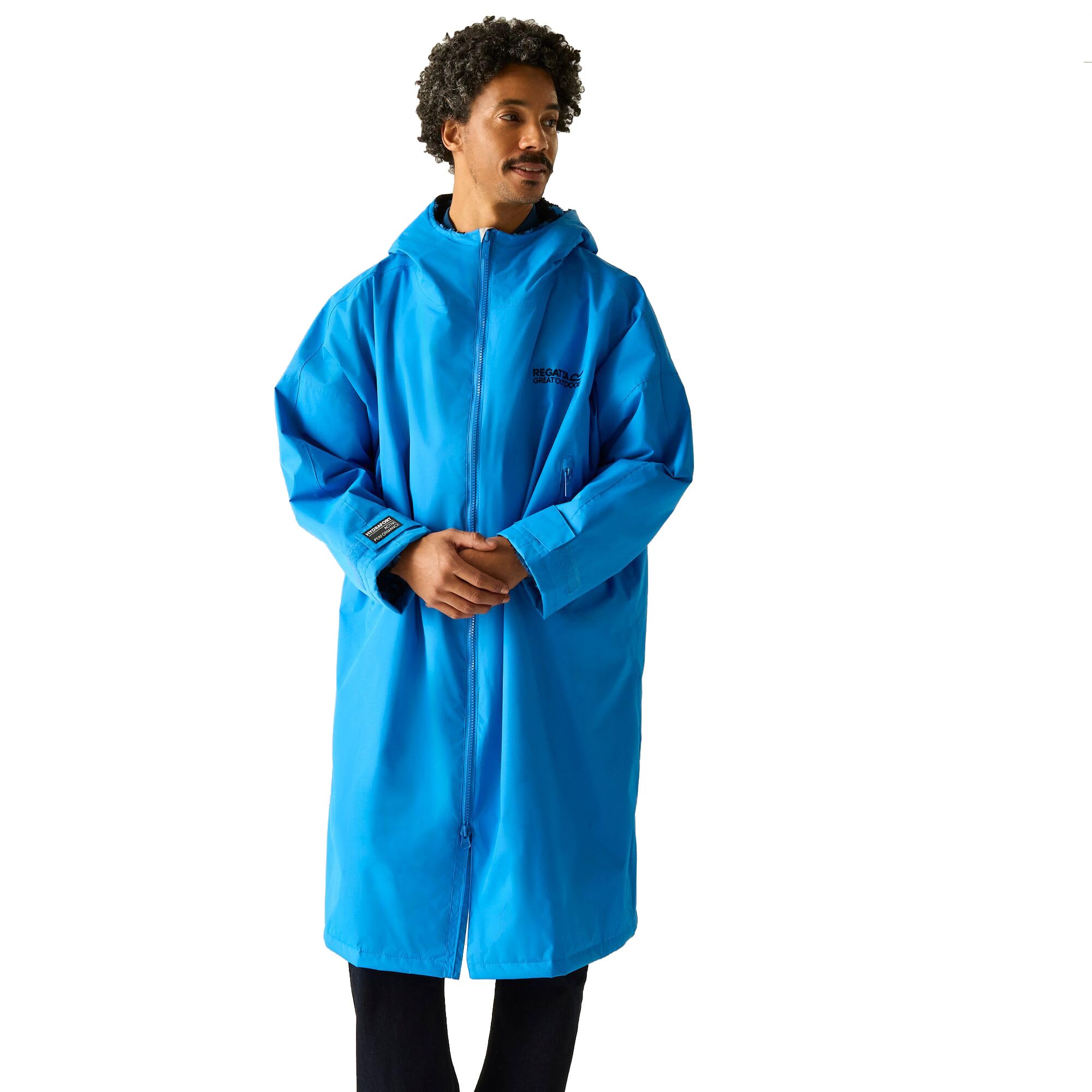 Regatta Unisex Blue Adult Waterproof Changing Robe In | Size: Small/Medium