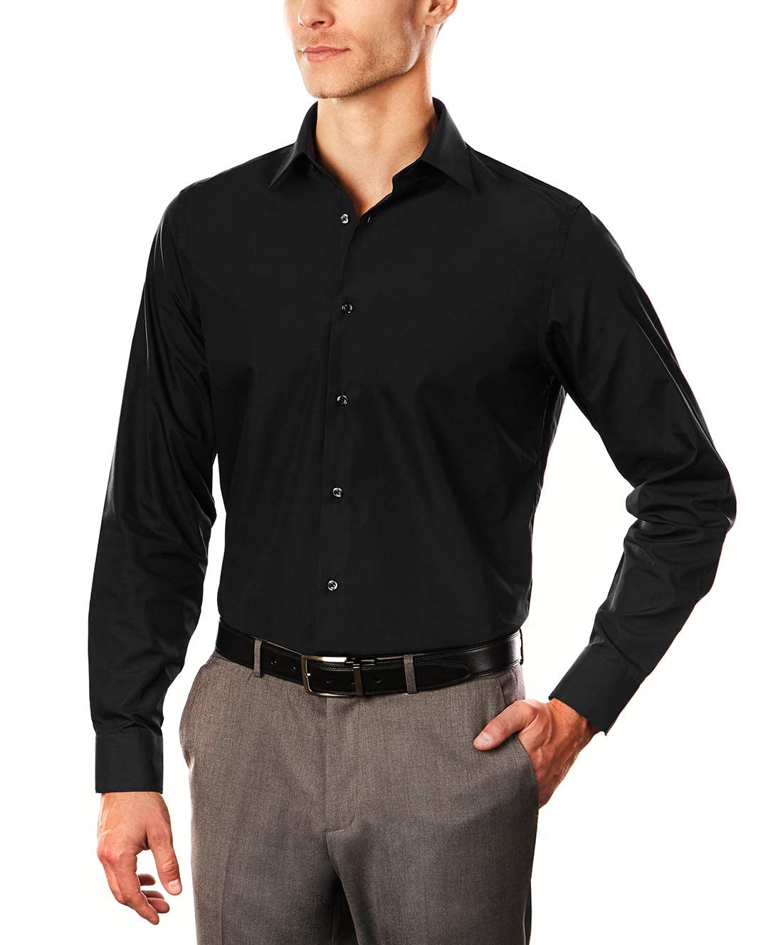 Arrow Mens Dress Shirt Poplin Slim Fit Spread Collar | Desertcart Trinidad  and Tobago