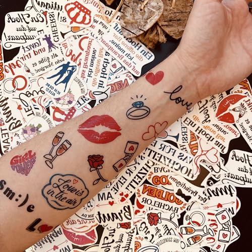 Yatatu – Temporäre Hochzeitstattoos – über...