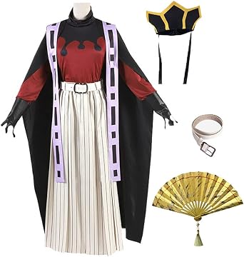 Lmetsky Men Kimono Outfits Cloak Uniform Full Set Men Halloween