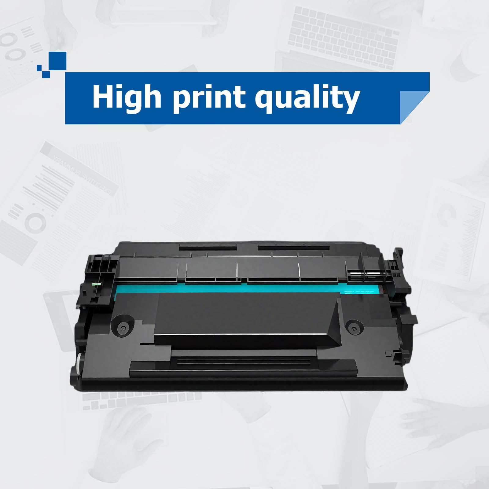 Cartouche de toner 26A compatible avec HP 26A 26X CF226A CF226X Laserjet Pro MFP M402dn M402n M426dw M426fdw M426fdn M402dw M402d M426 M402 M403 - 4 - Noir (avec puce)