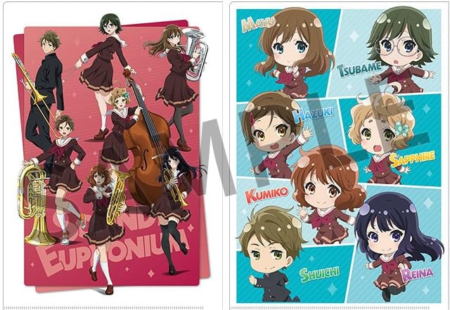 Amazon.co.jp: 響け ユーフォニアム 3 クリアファイル 2種セット 【3