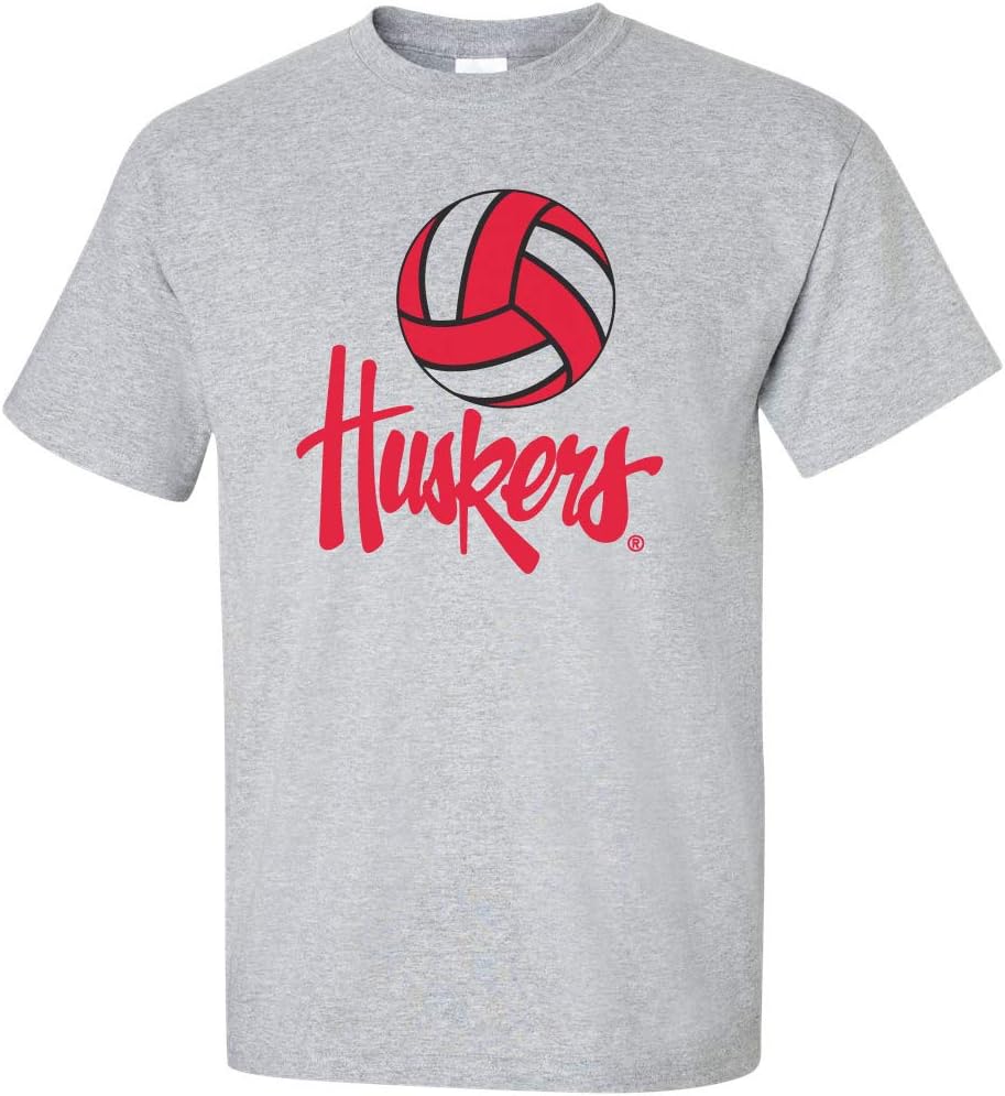 CornBorn Nebraska Volleyball Shirt - Script Huskers Volleyball Tshirt