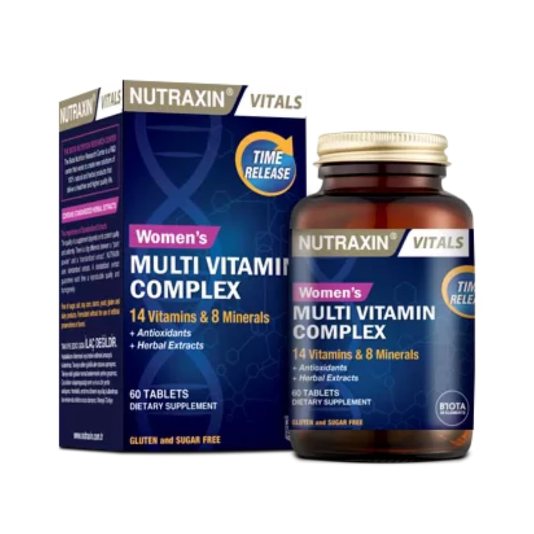 Nutraxin Womens Multivitamin Mineral Complex 60 Tablet