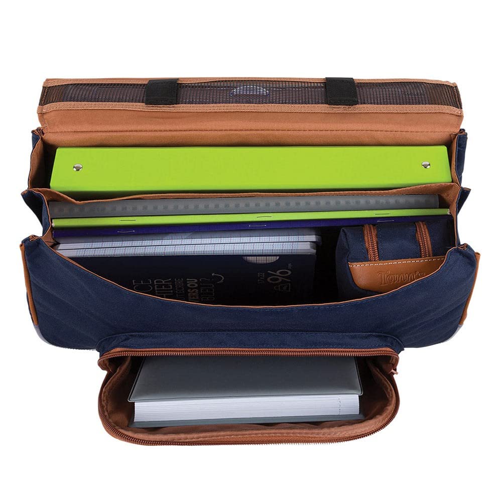 Cartable 38 cm Tann's Fruits Alexa Bleu / Rose