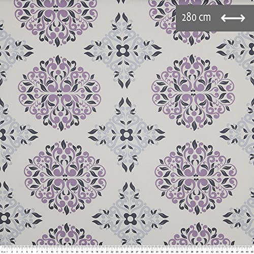 Kt KILOtela - Digital Printed Canvas Fabric, Half Panama Organic Cotton, Standard 100 by Oeko-Tex, 100 cm Length x 280 cm Width - Image 3