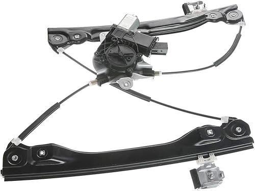 Miniatura 3 de YHTAUTO Elevalunas eléctrico delantero del lado del conductor y conjunto de motor compatible con Chevrolet Cruze 2011-2015 Cruze Limited 2016
