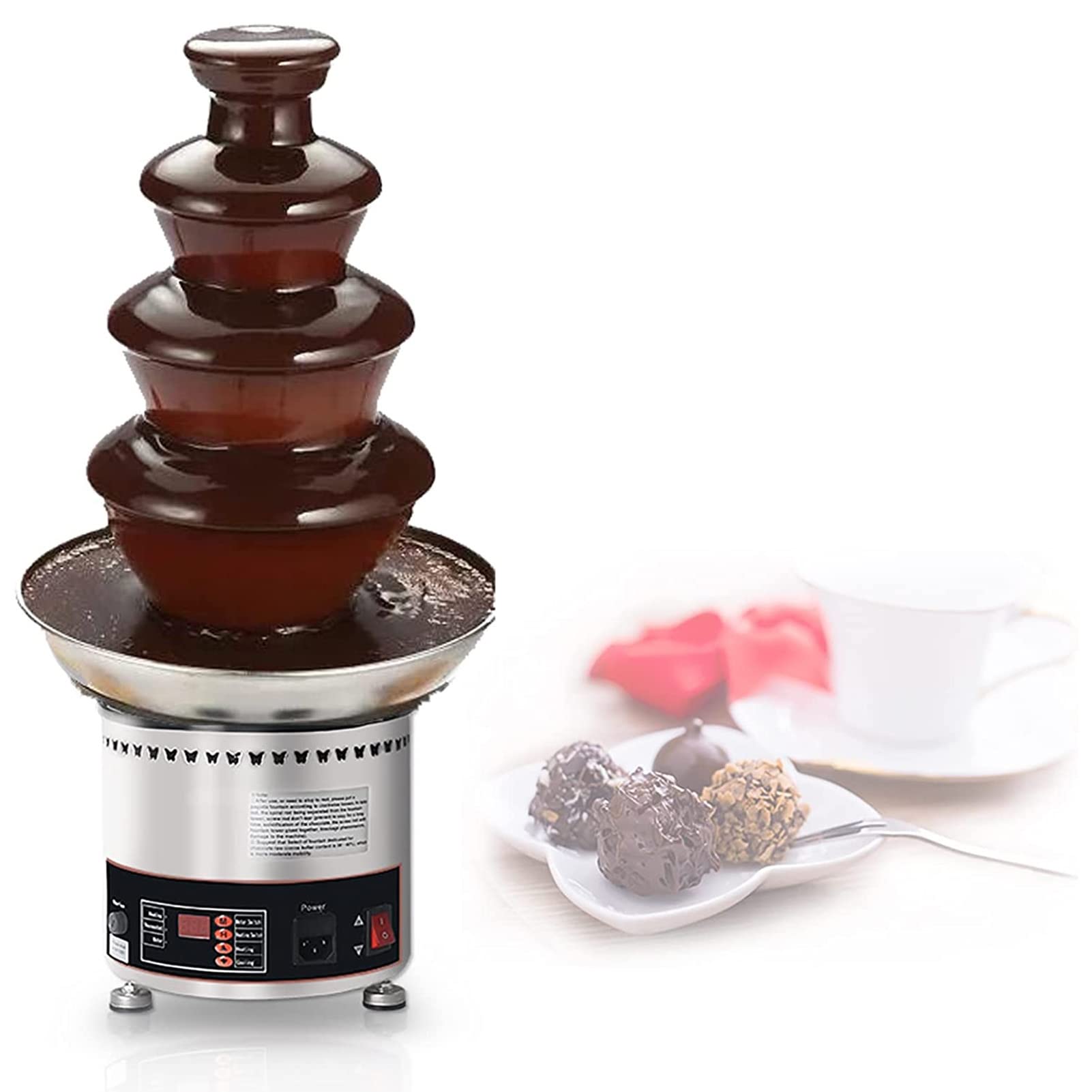 Chocolate Fountain Wedding Displays