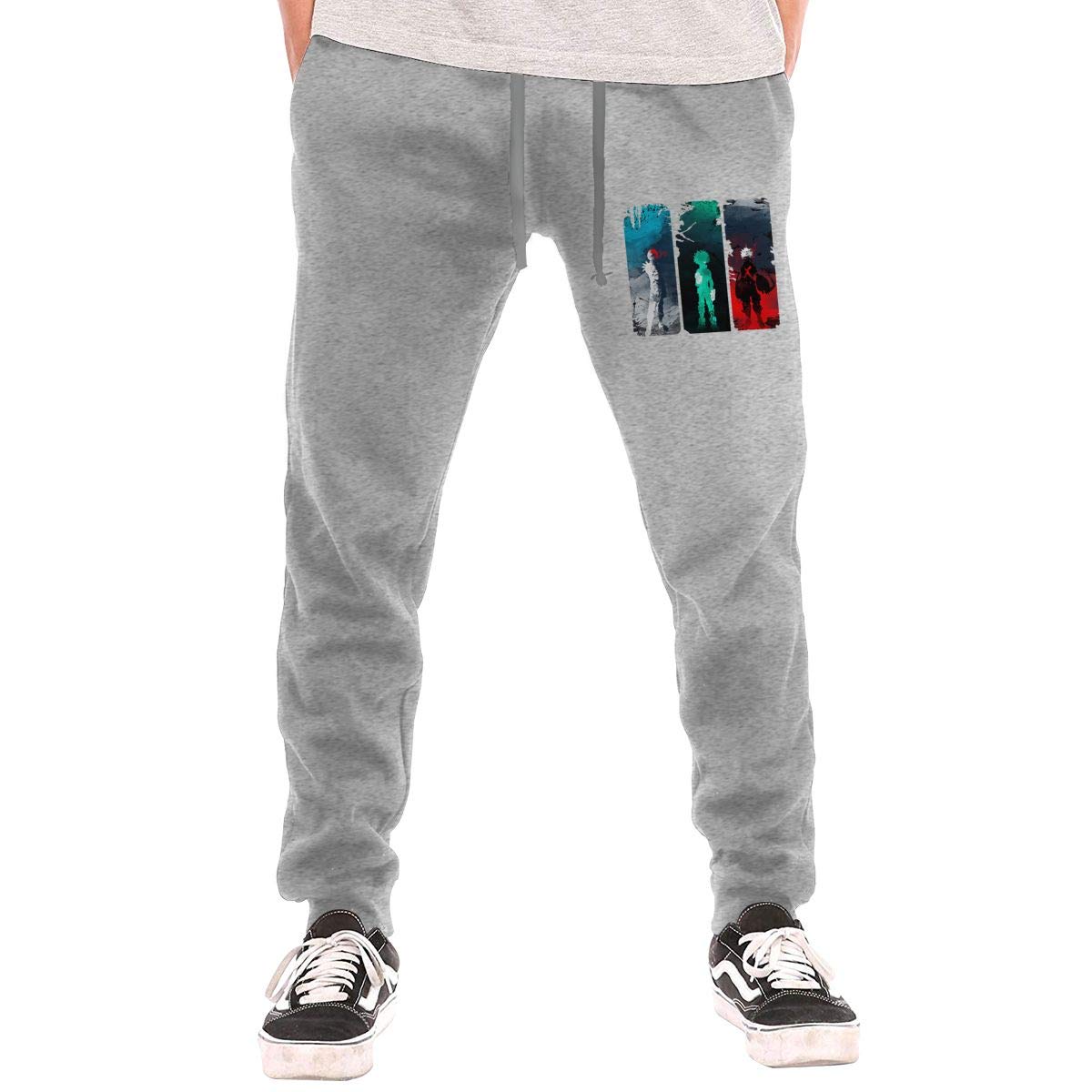My Hero Academia Printed Men's Classic-Fit 3-Pocket Fleece Long Pant Underwear Bottoms