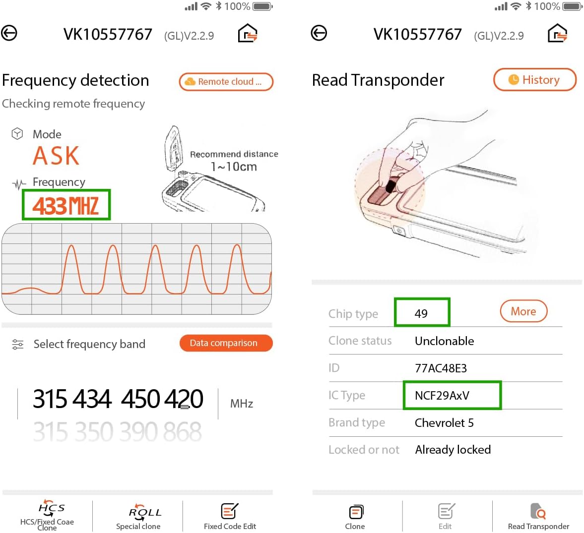 2 Keylessbest Replacement for 2021 2022 2023 2024 2025 Chevrolet Silverado Key Fob Remote Control YG0G21TB2 5 Buttons 433MHz