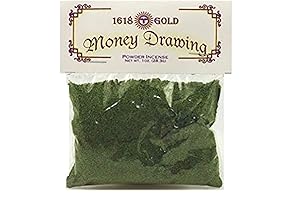 IPGMOND 1 oz 1618 Gold Money Drawing Powder Incense & Ritual Tag...