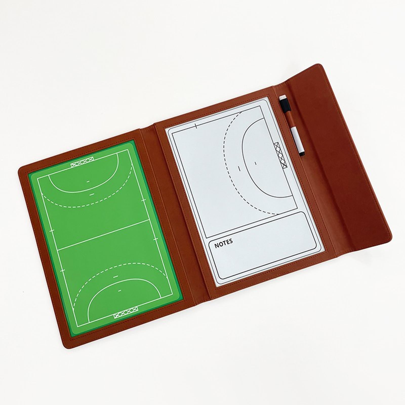 Pizarra Magnetica Balonmano, Pizarra Táctica Tablero de Entrenamiento Entrenador, con Rotulador, Disponible a Doble Cara, para Entrenamiento
