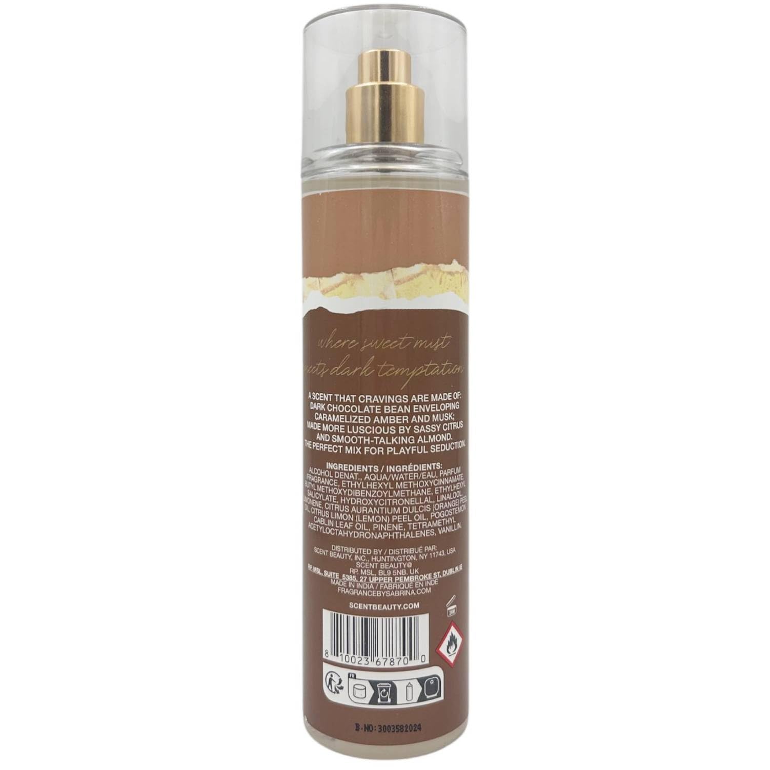 Sabrina Carpenter Sweet Tooth - Agua perfumada para el cuerpo de mujer, varias fragancias, 236 ml (Caramel Dream)