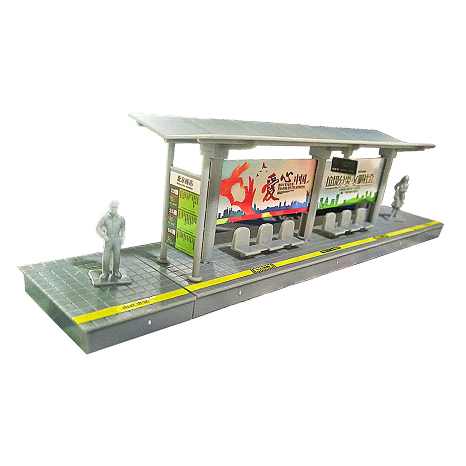 Lyla Bus Station Passenger Platform with Accessories for Girls Boys Birthday Gift