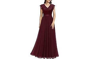 Alluring Burgundy Bridesmaid Dress for Unforgettable Weddings