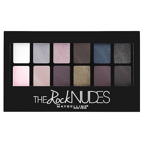 Maybelline Paleta New York The Rock Nudes, 0.35 onzas
