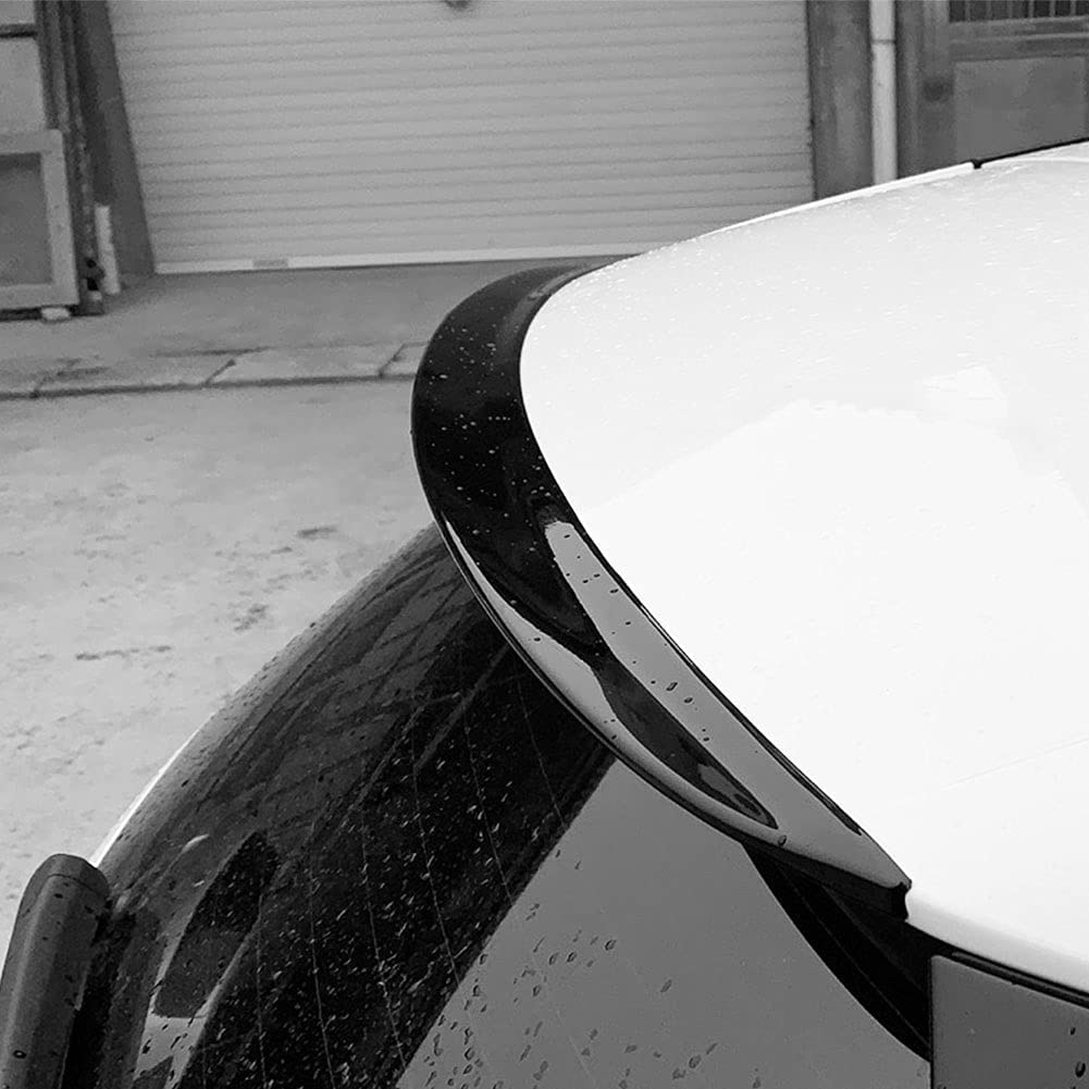 Spoiler Posteriore Per Mercedes Classe A W177 (2019-2021) In ABS Nero Lucido, Adesivo, Senza Fori, Migliora L'aerodinamica