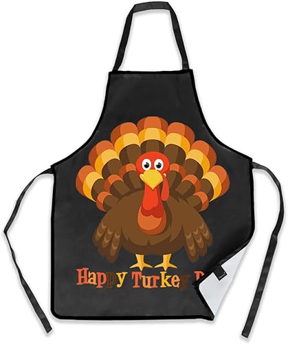 Miniatura 2 de Remimi Juego de 2 delantales de Navidad, impermeables, delantales de chef de cocina a juego para padres e hijos