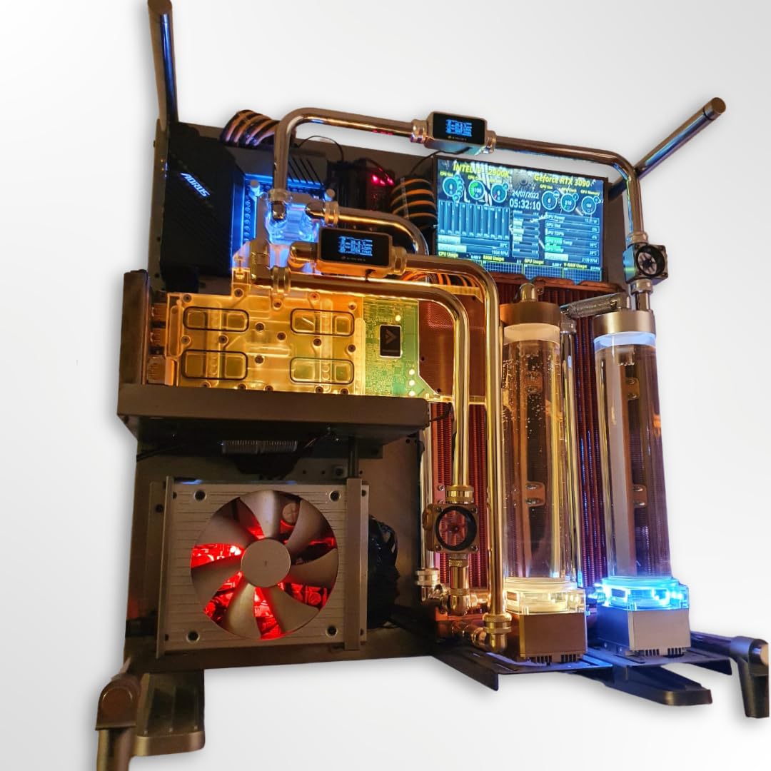 VIXIA High End Custom Watercooled Gaming PC - Intel Core i7 14700K 5.6GHz - GeForce RTX 4080 Super DDR6X 16GB - DDR5 64GB 6000MHz - PCIe4.0 M.2 NVME 2TB - Full Dual Cooling - Metal - VXF-10M