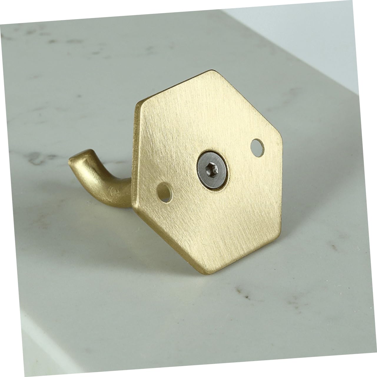 Operitacx Gancio da Parete Resistente in Ottone Appendiabiti Multifunzionale per Casa Bagno e Cucina Non Facile da Arrugginire o Deformare