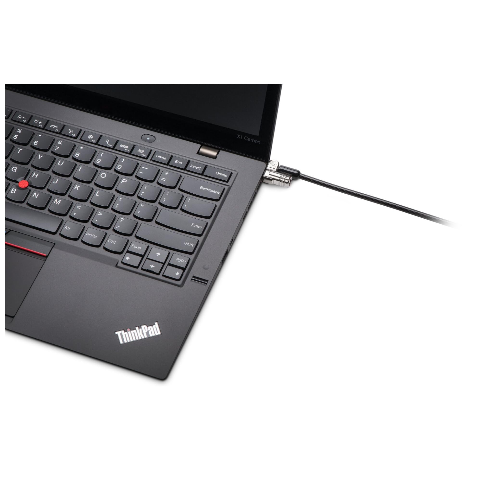 Kensington MicroSaver 2.0 Laptopschloss, Karbonstahlkabel 1,8 m, Schließkopf 10 mm, T-Bar-Schließmechanismus, K65020EU