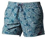Brunotti Herren Tropic Men Shorts Badeshort, Ketchup, M