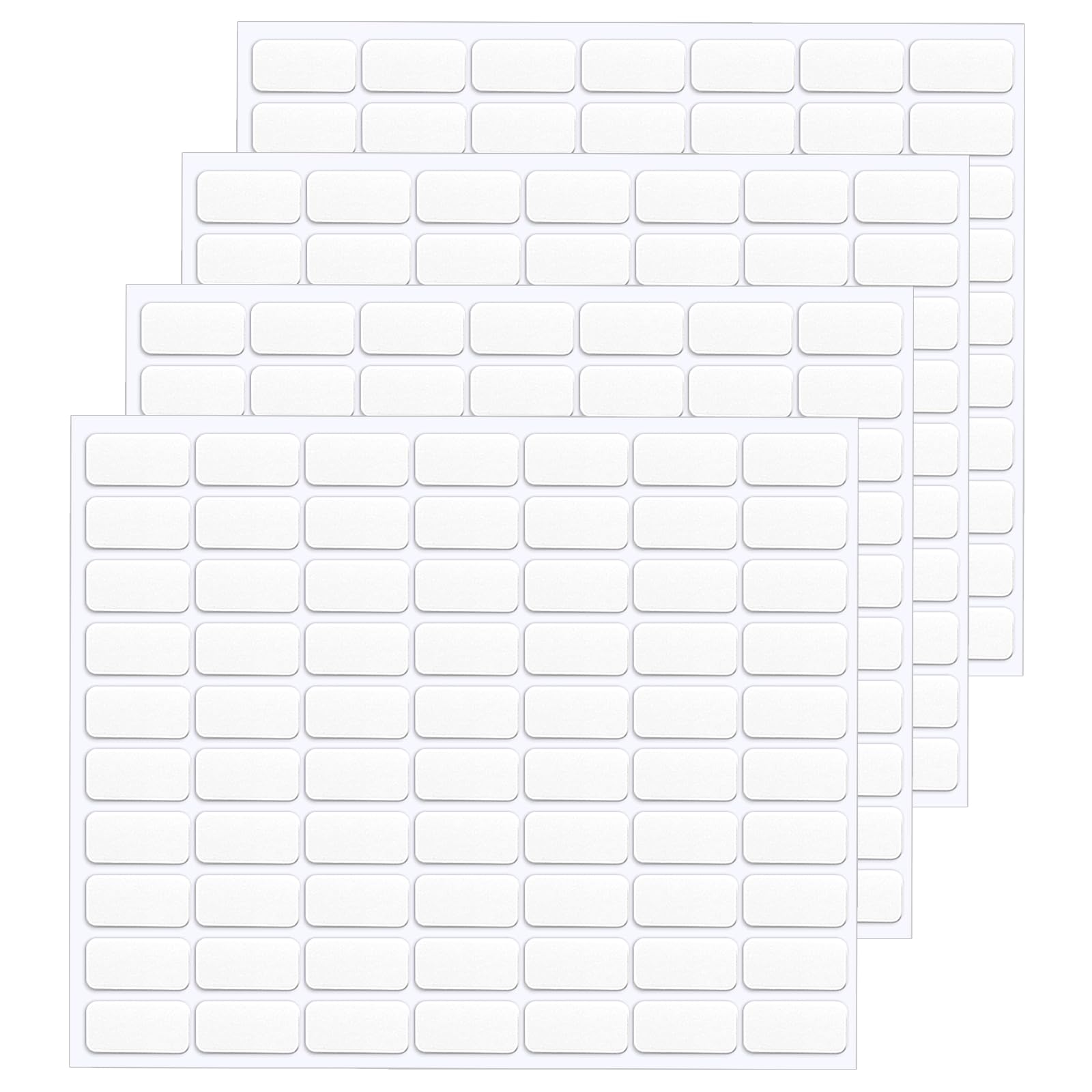 JANYUN 280 Pcs Mounting Putty, Double Sided Sticky Dots Removable Poster Putty Clear Sticky Tack for Wall Hanging Pictures Putty for Home Office Decor