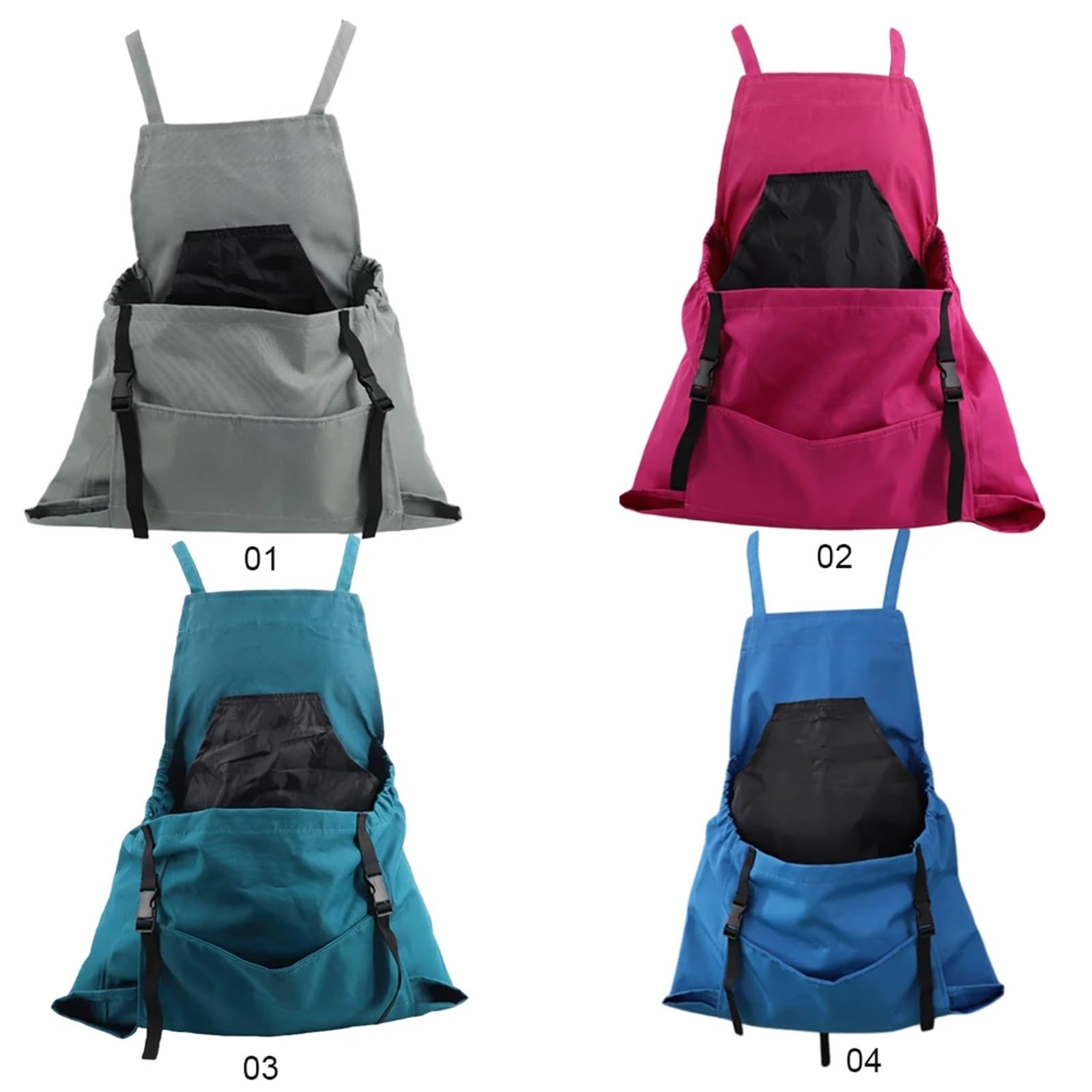 Schürze Herren Ernteschürze mit Schnellverschlusstaschen, Obstpflücktasche, Erntetasche for die Ernte im Garten for Damen und Herren