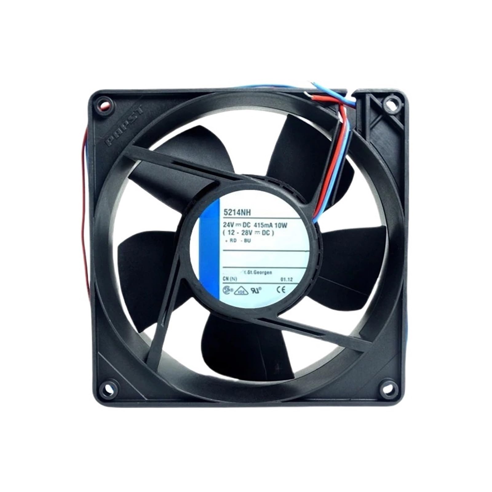 Ventilateur 24VDC EBM 5214NHH résout les pannes thermiques de serveurs