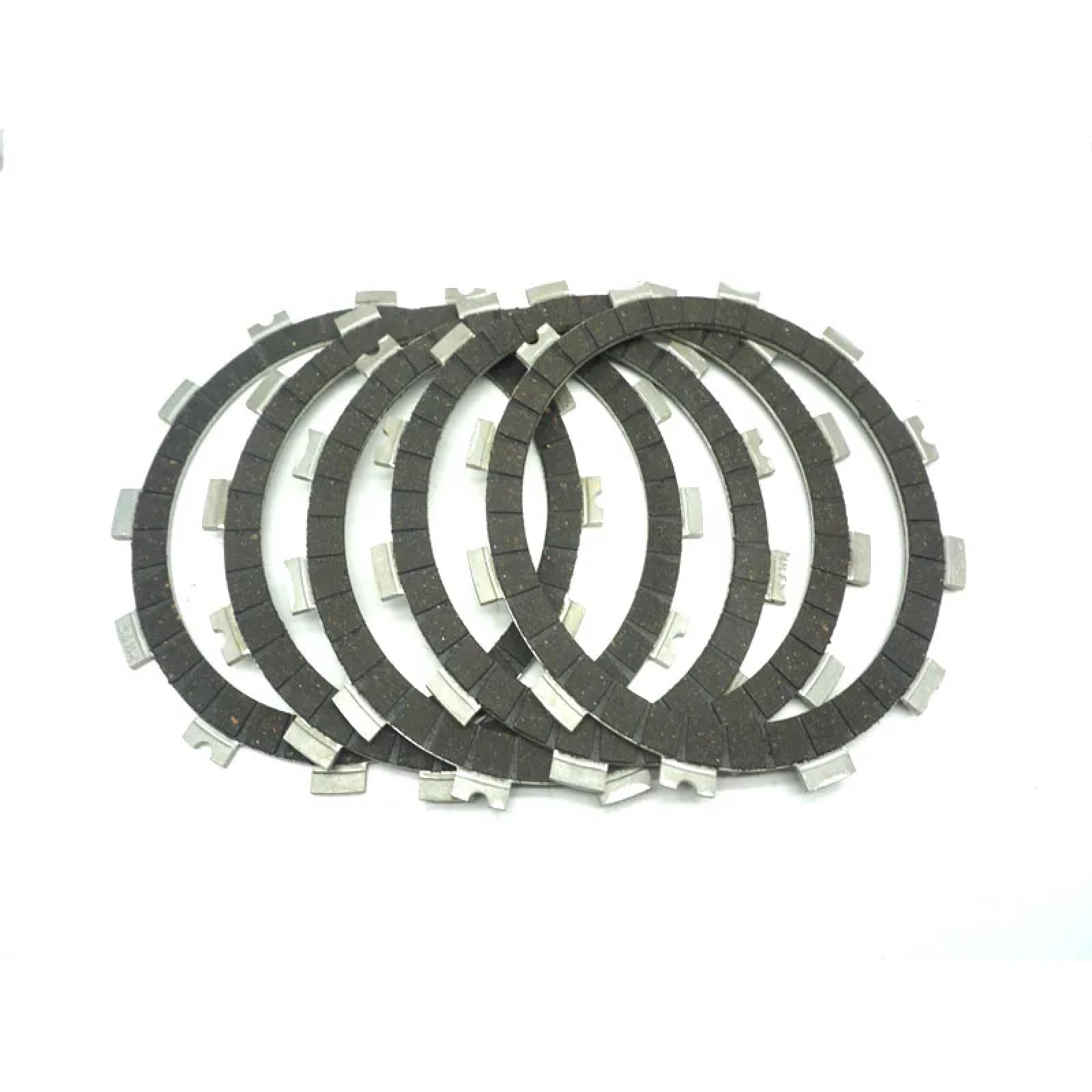 NURCIX Motorcycle Clutch Plate Motorcycle Clutch Friction Disc Plate Kit,For KAWASAKI BJ250 Estrella RS Limited Ediion 2002-2006 BJ 250 5pcs