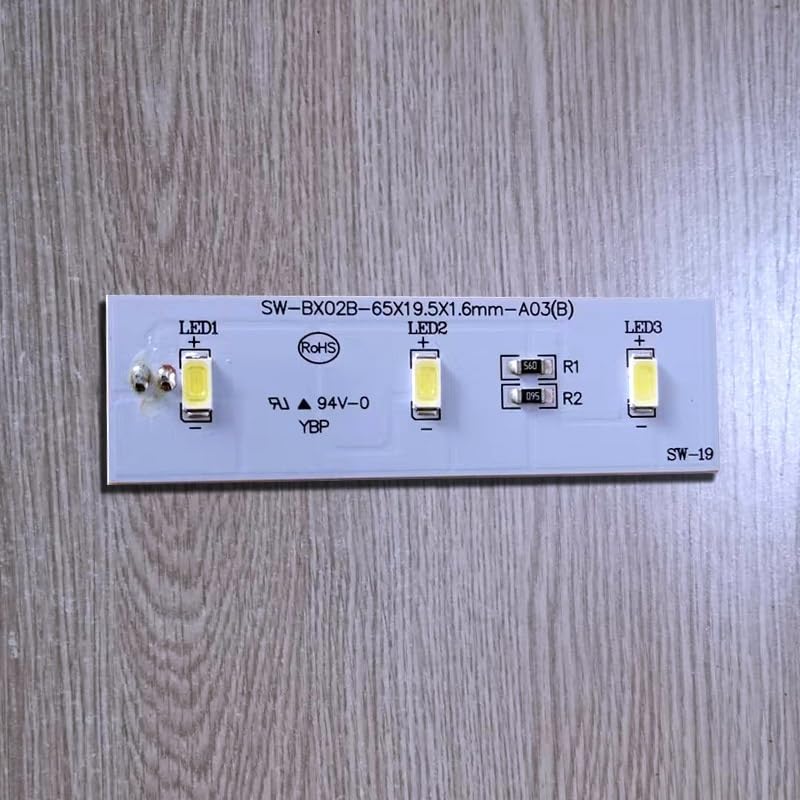 Compatible con refrigerador Electrolux ZBE2350HCA SW-BX02B Tira de luz LED Barra LED Compatible con Piezas de refrigerador y congelador Electrolux ZBE2350HCA SW-BX02B