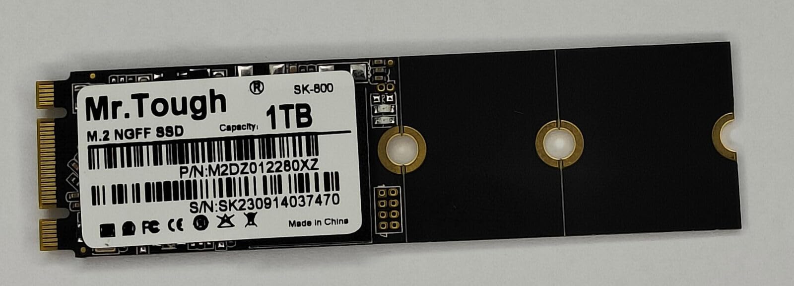 Amazon | Mr.Tough M.2 NGFF SSD 2280 内蔵ソリッドステートドライブ