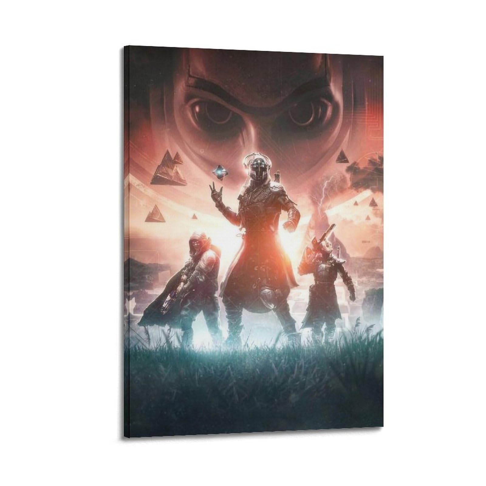 Ksoxdaitip Frame-Style Destiny 2 Game Poster Poster Decorative Painting Canvas Wall Posters And Art Picture Print Modern Family Bedroom Decor Posters 20X30inch(50X75cm)