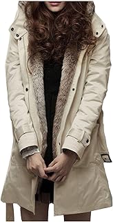 Parka Beige Mujer