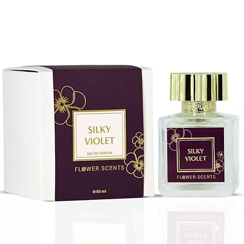 Miniatura 2 de Perfumes árabes de larga duración violeta sedosa para mujer  Eau de Parfum Spray 65ML (2.2 oz)  Notas violeta, bergamota y sándalo  Perfume para