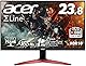 Acer ゲーミングモニター SigmaLine KG241YSbmiipx 23.8インチ VA 非光沢 フルHD 165Hz 1ms(VRB) HDMI2.0 FreeSync Premium スピーカー内蔵 VESAマウント対応 チルト フリッカーレス ブルーライト軽減