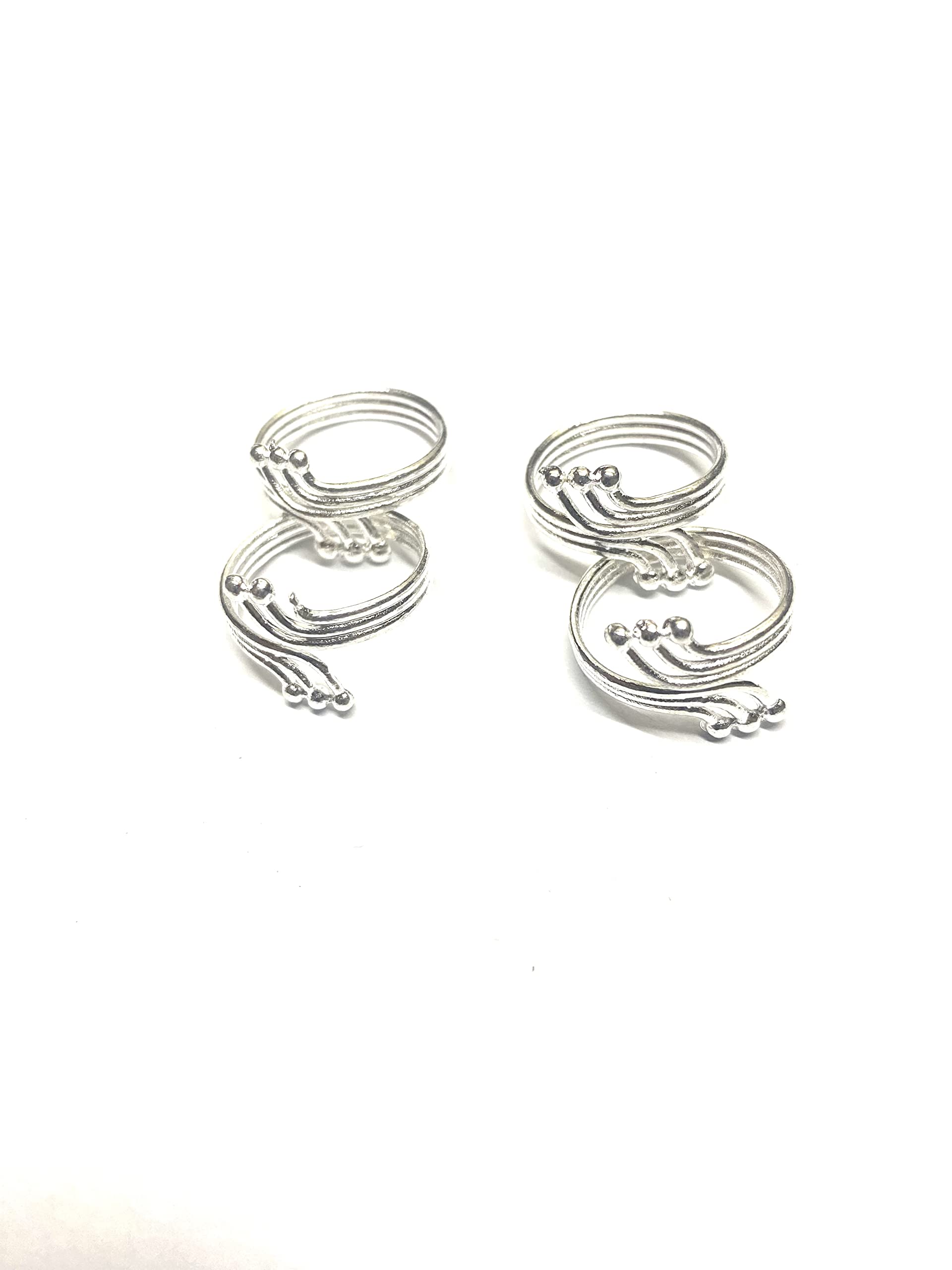 RISYANKA JEWELS Women Stylish alloy toe ring ATR8-picture-50