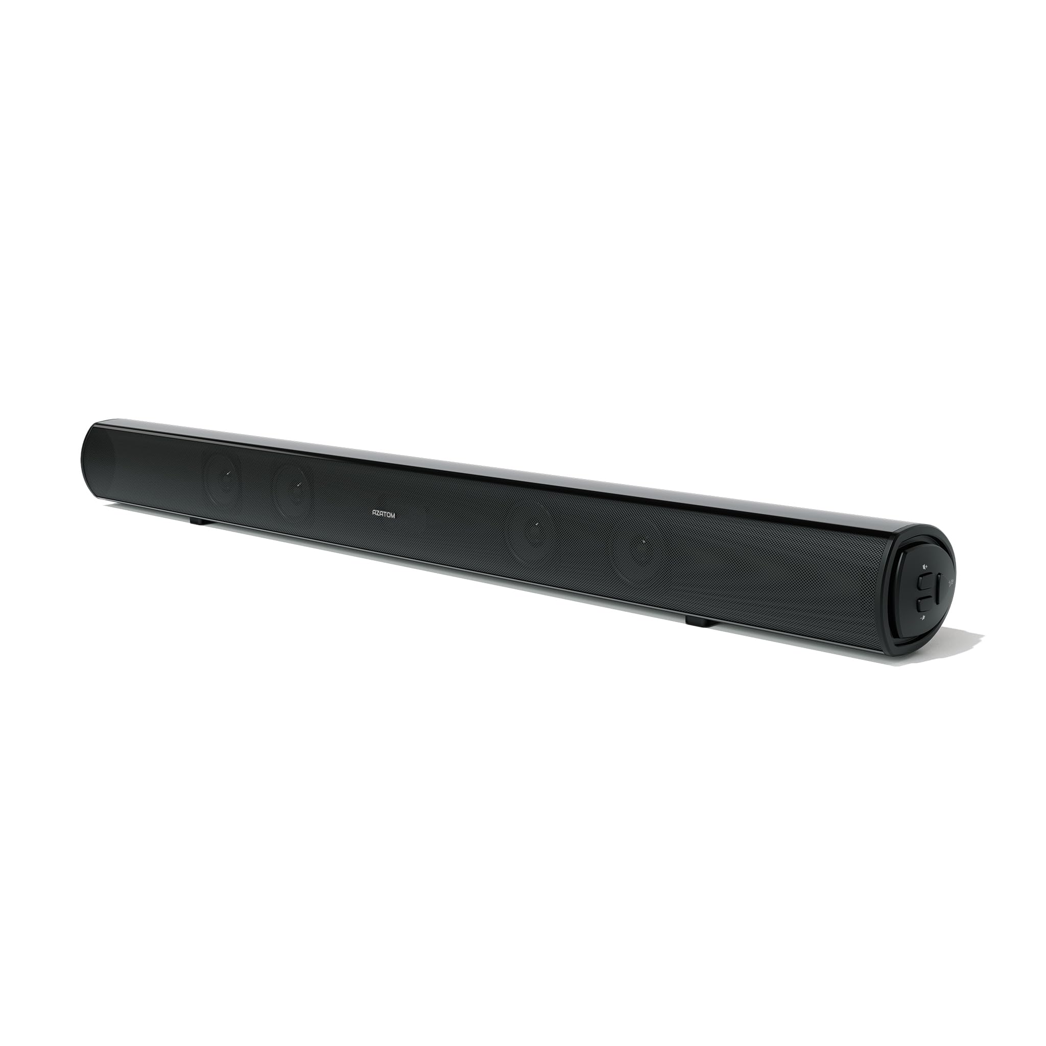 AZATOM Soundbar with Built-In Subwoofer | 180W Surround Sound | Bluetooth, Large Remote & Optical Cable Included | Home Theatre Audio System Perfect for Living Rooms and Bedrooms Studio Eclipse