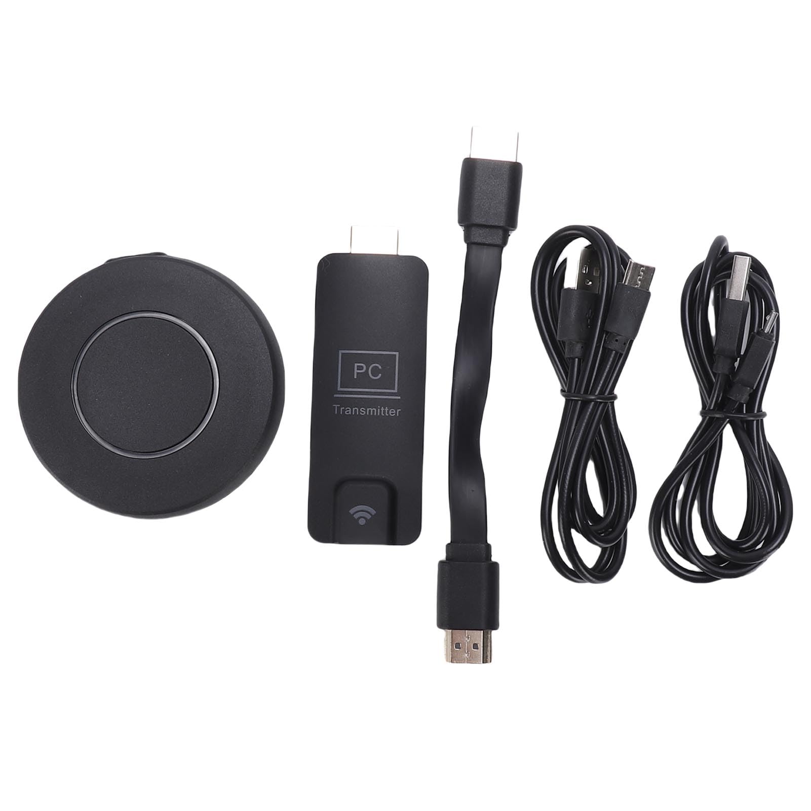 Bewinner Wireless HD Multimedia Interface Extender Zestaw, Wtyczka i Odtwarzanie Odbiornika 5G, Dekodowanie 4K Dekodowanie 1080p 60 Hz Adapter Wyświetlacza dla PC Laptop Telefon