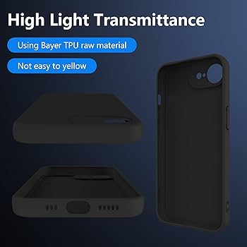 SÜTIシリコン製 iPhon15PRO用ケース 黒 SÜTIシリコン製