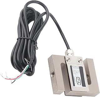 Tension Sensor, S Type Load Cell High Accuracy Easy Installation for Press Machine (10KG)